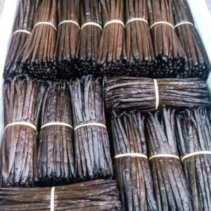 A Grade Sri Lankan vanilla beans for baking, bundled