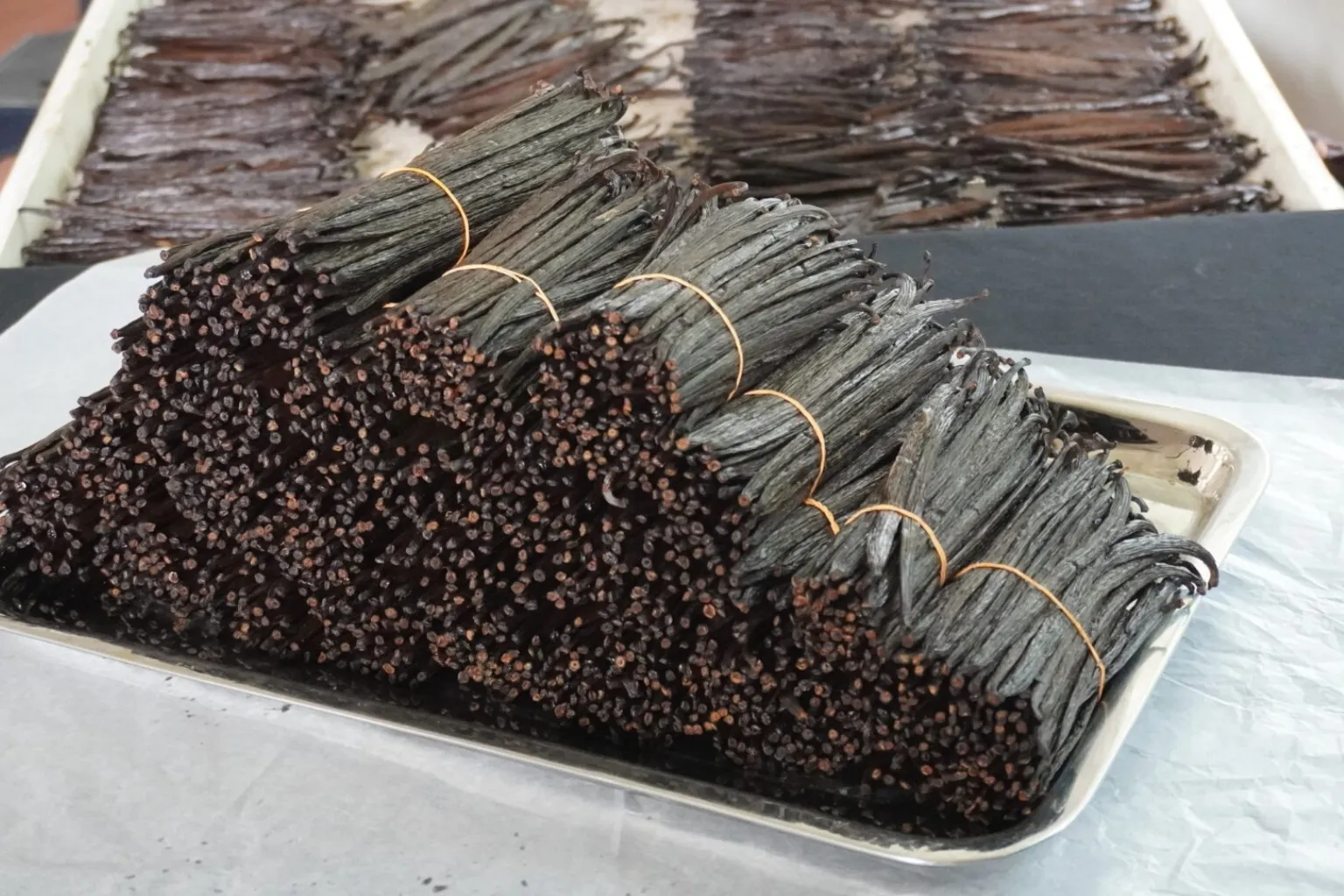 grade b extract vanilla beans dry pods